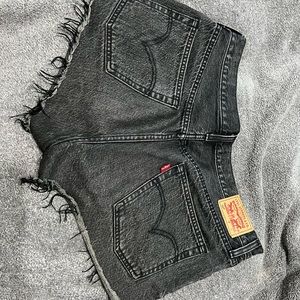Levi’s High Waisted 501 Shorts